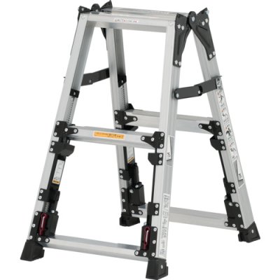 画像6: SCN-90B ＰｉＣａ　上部操作式四脚アジャスト式はしご兼用脚立スタッピーＳＣＮ型 (6)