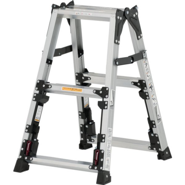 画像6: SCN-90B ＰｉＣａ　上部操作式四脚アジャスト式はしご兼用脚立スタッピーＳＣＮ型 (6)