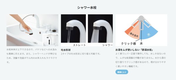 画像3: LU0601RSJ1E10 BW1　ジャニス 洗面化粧台 下台のみ リフレスタンド  幅600mm シャワー水栓付 | ミラー無し シャンプードレッサー (3)