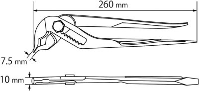 画像6: 【ロブスター】  タテカランプライヤ KT250 (6)