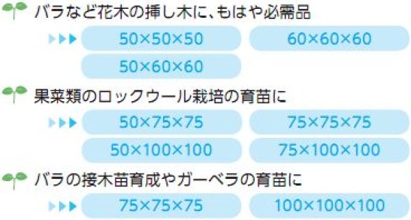 画像5: やさいはなポット  水耕栽培用ロックウール【日本ロックウール】　 (5)