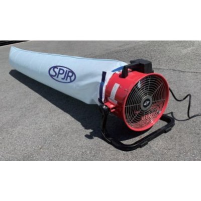 画像2: SPJR 送風機用ダストパック SDP-330　3m 粉じん処理 集塵袋 集塵 粉塵 サンピースジュニア (2)