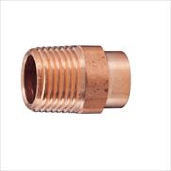 画像1: M154   銅管外ネジアダプタ 【ミヤコ株式会社】 (1)