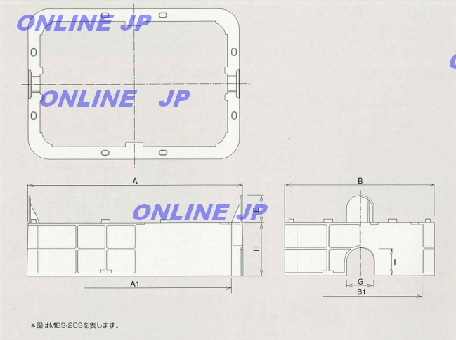 MBS-20S 【前澤化成工業】 調整枠 のことならONLINE JP（オンライン）