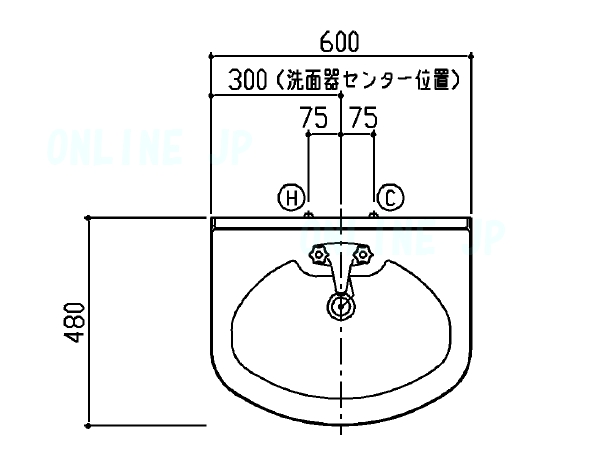 L601 Nw1 Toto Lde602用 補修 洗面ボウル のことならonline Jp オンライン