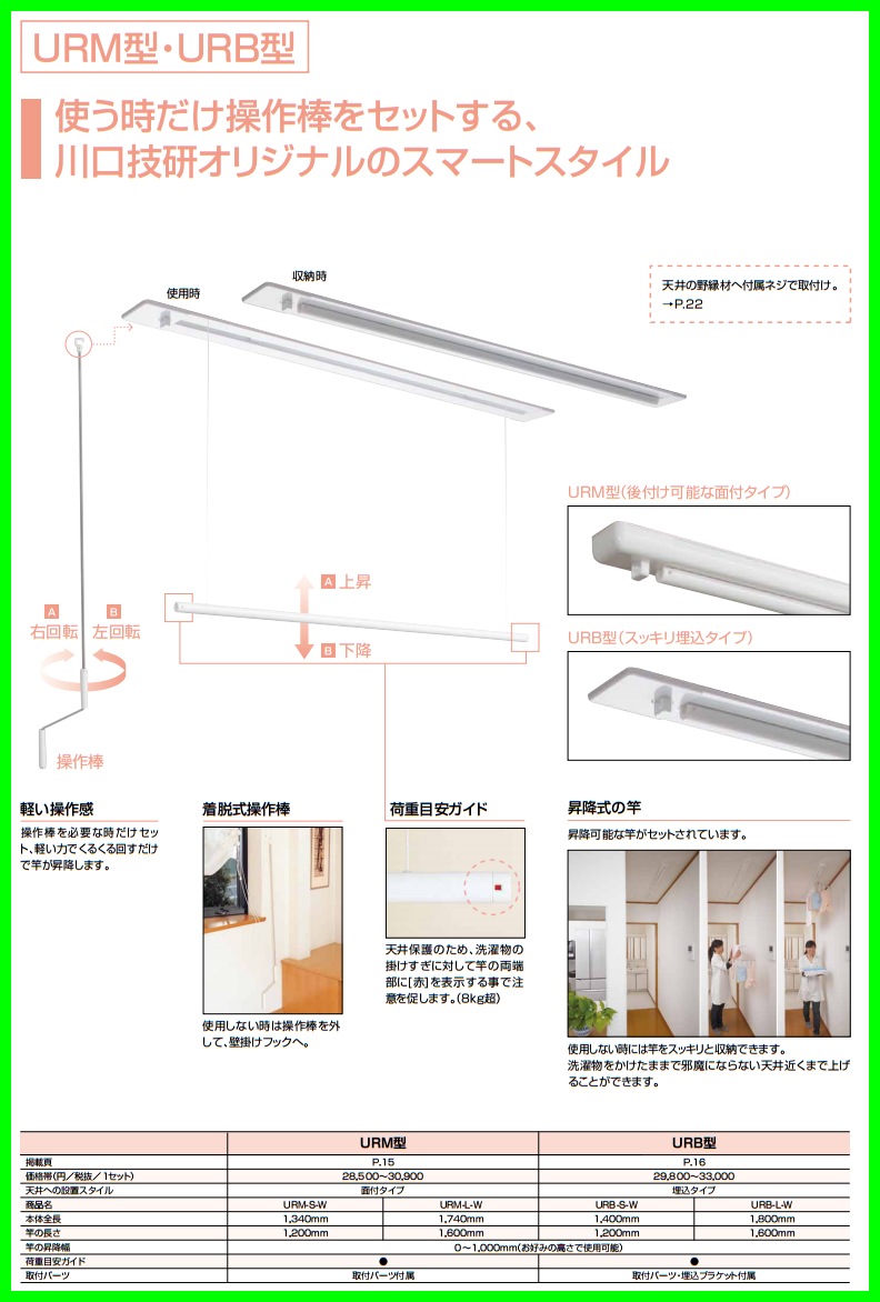 URM型 室内用ホスクリーン 昇降式 【川口技研】のことならONLINE JP