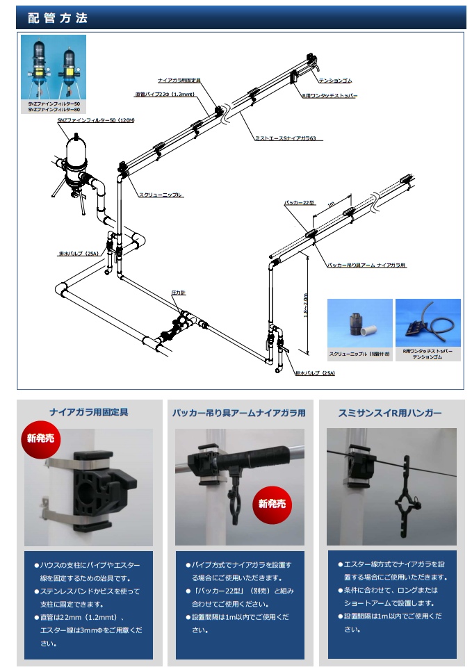 超目玉枠】 灌水 散水 潅水用 ミストエース20用 ニップル