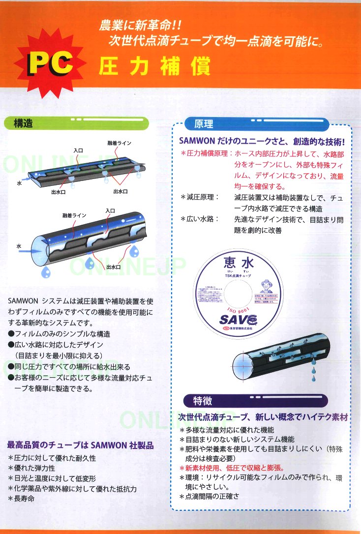 往復送料無料 東栄管機 点滴チューブ 恵水 グリーンドリップ ピッチ20cmX厚み0.20mmX長さ1000m fucoa.cl