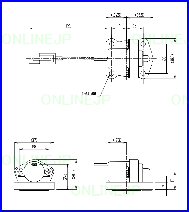 [A-4239-10]INAX LIXIL 発電機ASSY - 5