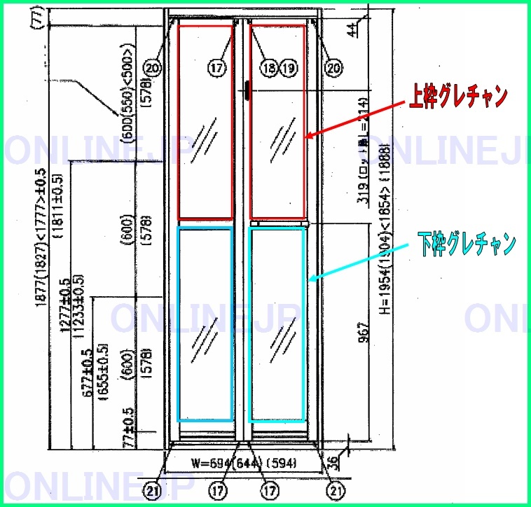 AWE】ＧＹＢ３１６０００９８７ 折戸Ｂ１０Ｎ ＳＮＴＹ Ｈ１９５４用グレチャンのことならONLINE JP（オンライン）