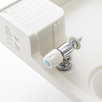 H5410S-640 洗濯機パン 防水パン（洗濯機用水栓付）【SANEI株式会社