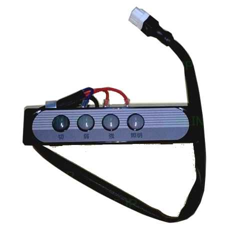 富士工業 BDR-3HE-751-BK用スイッチ 部品 コネクタ6P レンジ