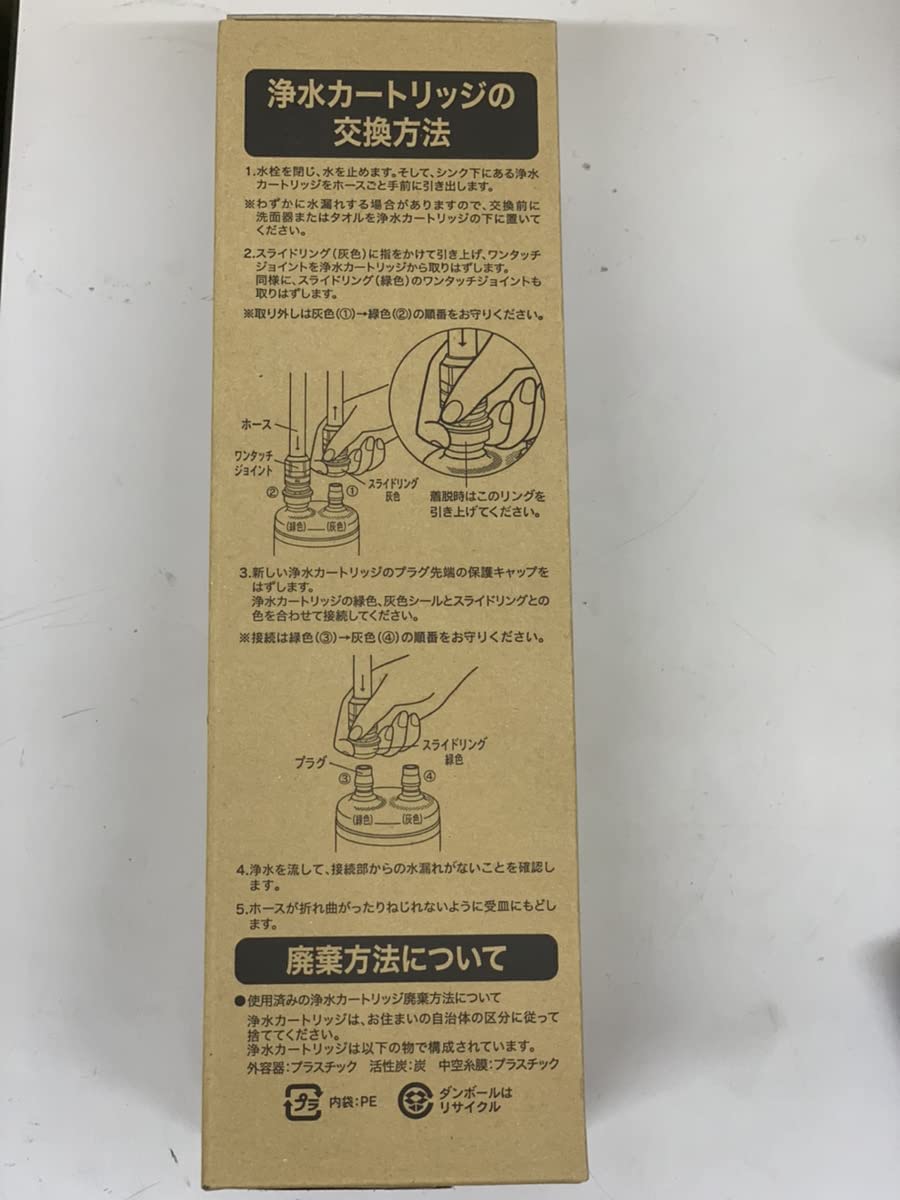 【正規品】未使用　タカラスタンダード 浄水器カートリッジ TJS-TC-U19