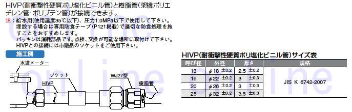 WJ27-1313C-S 】10個まとめ買い -株式会社オンダ製作所-ダブルロック・WJ27型のことならONLINE JP（オンライン）